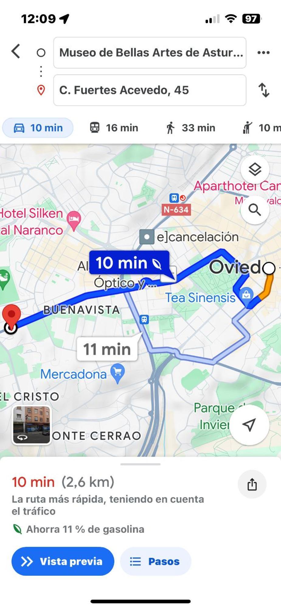 Vistas Monte Naranco Apartamento Con Parking 5Euros Al Dia Овьедо Экстерьер фото